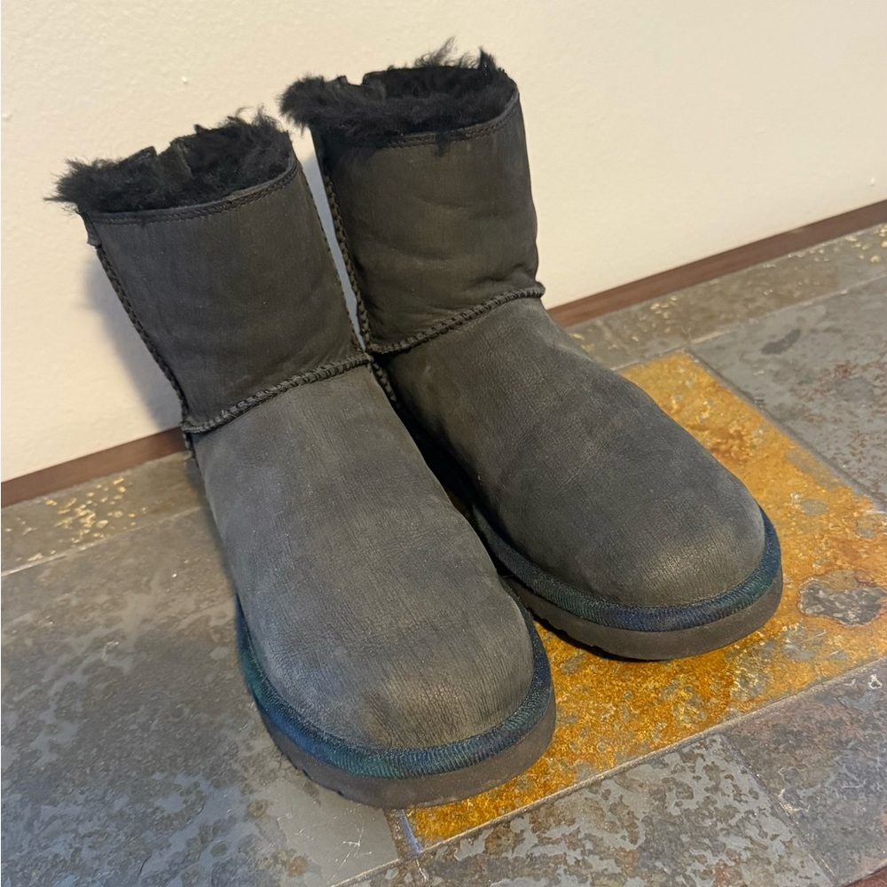 UGG Black Shearling Boots